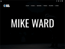 Tablet Screenshot of mikeward.ca